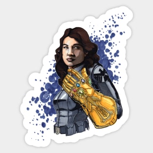 Maynos, the Mad Agent Sticker